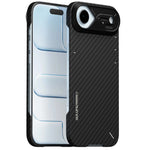 AULUMU For iPhone Air Aramid Fiber Case Ultra Thin Magnetic Phone Cover with Real-Time Temperature Monitoring