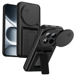 For Xiaomi Redmi Note 15 Pro 4G (Global) Case Lens Protection Kickstand PC + TPU Phone Cover with Card Holder