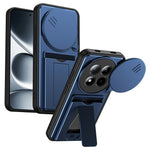 For Xiaomi Redmi Note 15 Pro 5G (Global) Case Lens Protection Kickstand PC + TPU Phone Cover with Card Holder