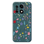 For OnePlus 15 5G Case Colorful Flower Branches Pattern Printing Straight Edge TPU Phone Back Cover