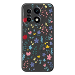 For OnePlus 15 5G Case Colorful Flower Branches Pattern Printing Straight Edge TPU Phone Back Cover