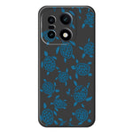 For OnePlus 15 5G Case Blue Turtle Pattern Printing Straight Edge TPU Phone Back Cover