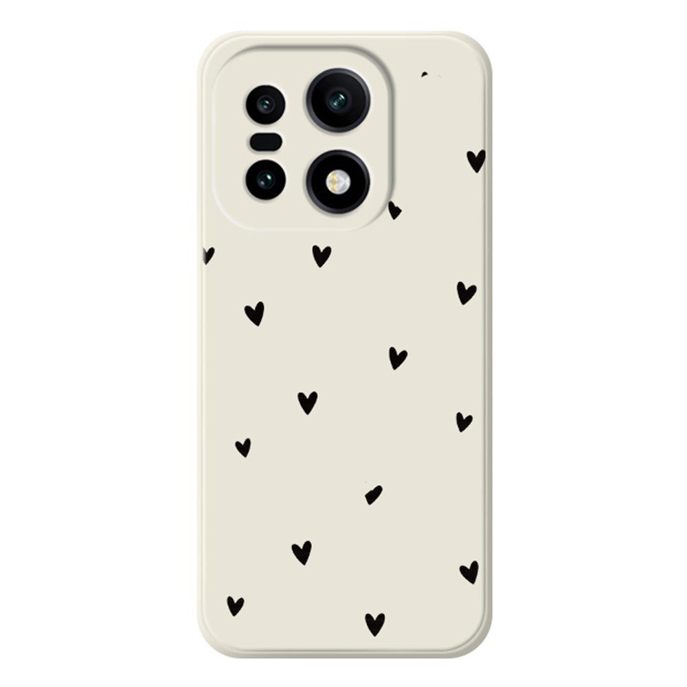 Til OnePlus 15 5G Cover med små hjerter mønster, lige kant, TPU telefonbagcover