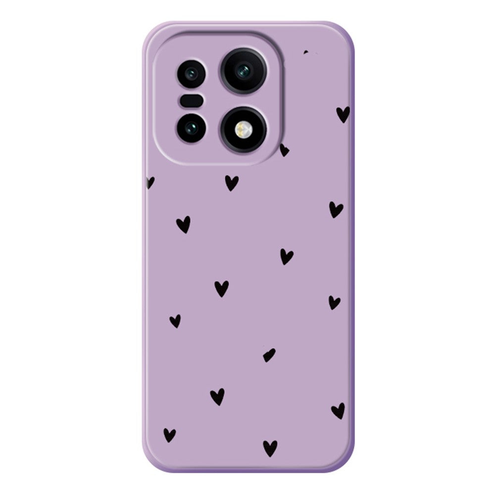 Til OnePlus 15 5G Cover med små hjerter mønster, lige kant, TPU telefonbagcover