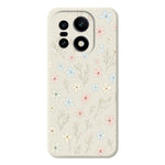 For OnePlus 15 5G Case Small Flower Branches Pattern Printing Straight Edge TPU Phone Back Cover