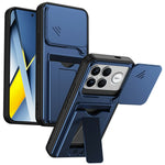 For Xiaomi Redmi K90 Pro Max 5G / Poco F8 Ultra Case Lens Protection Kickstand PC + TPU Phone Cover with Card Holder