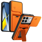 For Xiaomi Redmi K90 Pro Max 5G / Poco F8 Ultra Case Lens Protection Kickstand PC + TPU Phone Cover with Card Holder