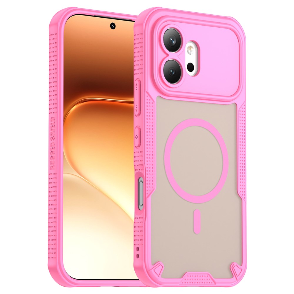 For Honor 600 5G Magnetic Case TPU + PC Phone Back Cover