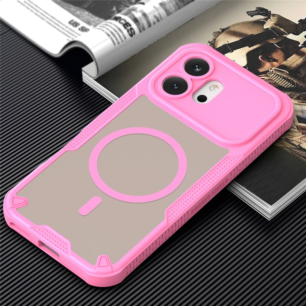 For Honor 600 5G Magnetic Case TPU + PC Phone Back Cover