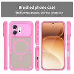 For Honor 600 5G Magnetic Case TPU + PC Phone Back Cover