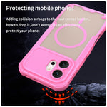 For Honor 600 5G Magnetic Case TPU + PC Phone Back Cover