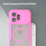 For Honor 600 5G Magnetic Case TPU + PC Phone Back Cover