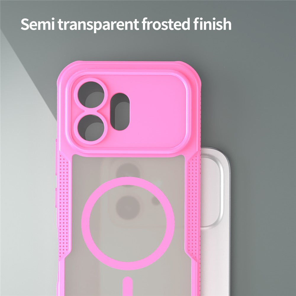 For Honor 600 5G Magnetic Case TPU + PC Phone Back Cover