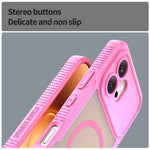 For Honor 600 5G Magnetic Case TPU + PC Phone Back Cover