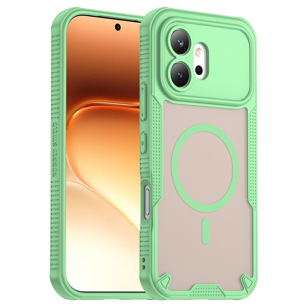 For Honor 600 5G Magnetic Case TPU + PC Phone Back Cover
