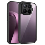 For Xiaomi 17T Pro Case Matte Skin Touch Clear PC + TPU Shockproof Phone Back Cover