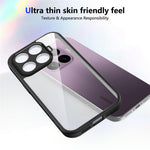 For Xiaomi 17T Pro Case Matte Skin Touch Clear PC + TPU Shockproof Phone Back Cover
