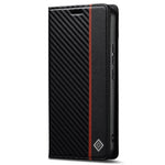 LC.IMEEKE for Xiaomi 17T Pro Wallet Case Carbon Fiber Texture Leather Phone Cover