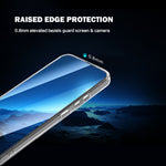 LEREACH TOC-serien för Xiaomi 17T Pro-skal i TPU + akrylfodral för mobil