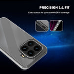 LEREACH TOC-serien för Xiaomi 17T Pro-skal i TPU + akrylfodral för mobil