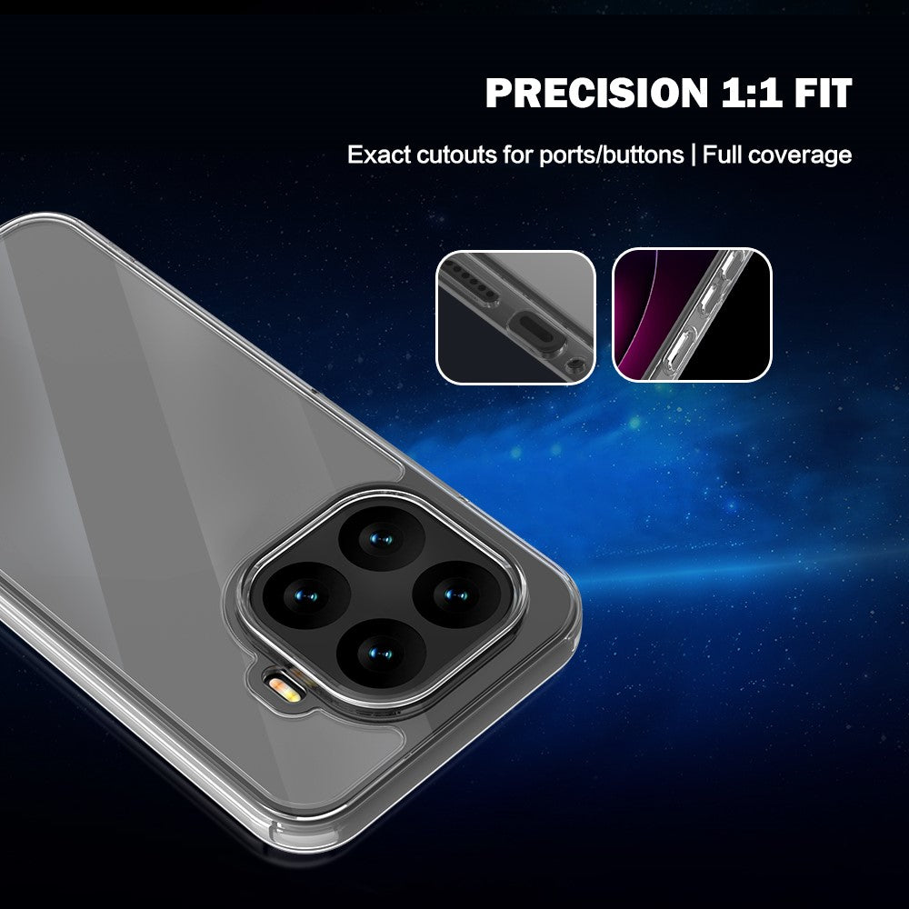 LEREACH TOC-serien för Xiaomi 17T Pro-skal i TPU + akrylfodral för mobil