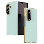 Til Samsung Galaxy Z Fold8 Ultra Cover Dual-Axis Hængsel PU Læder Hårdt PC Foldbart Telefoncover