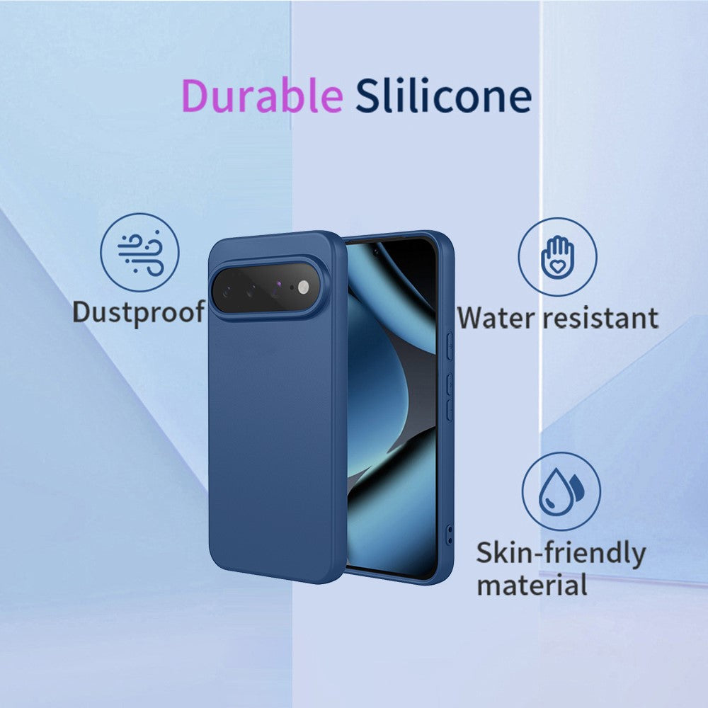 For Google Pixel 11 Pro Case Liquid Silicone Feel Soft TPU Protective Phone Cover