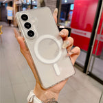 For Samsung Galaxy S26+ Magnetic Case Slim Soft TPU Crystal Clear Phone Cover