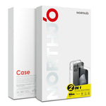 NORTHJO For Xiaomi 17T Pro Case Soft TPU Clear Phone Cover with Tempered Glass Screen Protector