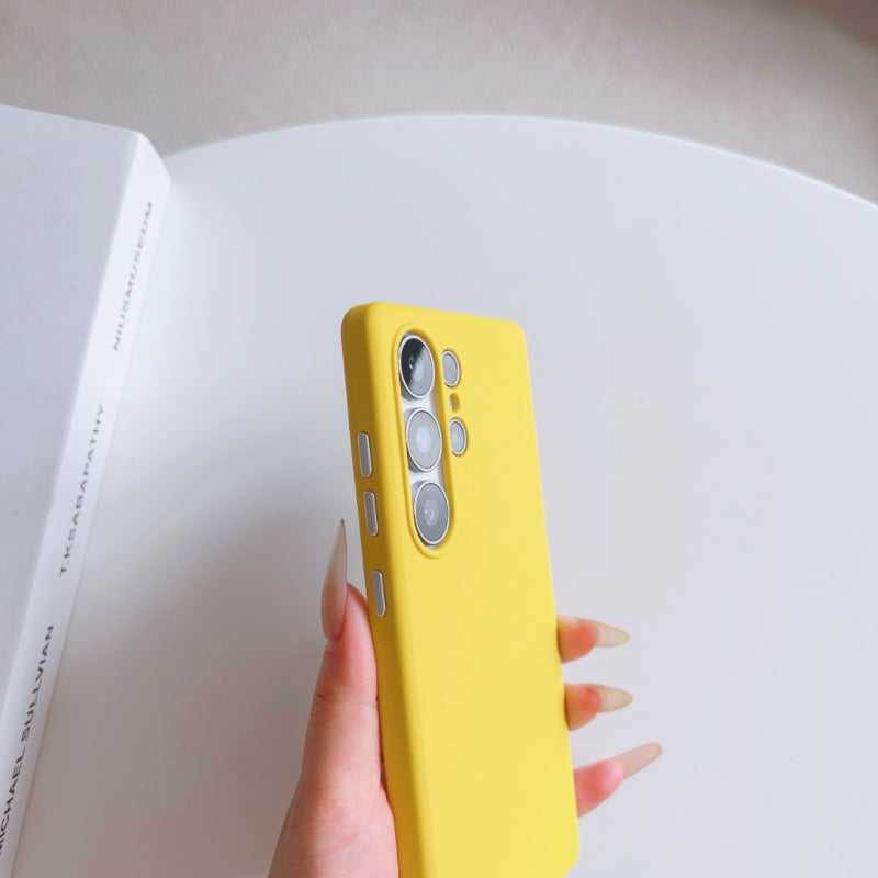For Samsung Galaxy S26 Ultra Magnetic Case Matte Texture Anti-fingerprint Shockproof PC + TPU Phone Cover
