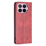 For Xiaomi 17T Case Card Slots Geometry Imprint Leather Phone Cover