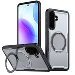 Til Samsung Galaxy A27 5G Magnetisk Etui TPU + PC Støtteben Telefoncover