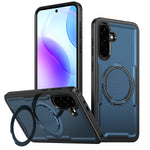 Til Samsung Galaxy A27 5G Magnetisk Etui TPU + PC Støtteben Telefoncover