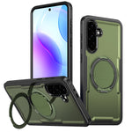Til Samsung Galaxy A27 5G Magnetisk Etui TPU + PC Støtteben Telefoncover
