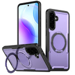 Til Samsung Galaxy A27 5G Magnetisk Etui TPU + PC Støtteben Telefoncover