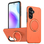 For Samsung Galaxy A27 5G Magnetic Case Rotating Kickstand TPU + PC Phone Cover