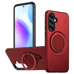 For Samsung Galaxy A27 5G Magnetic Case Rotating Kickstand TPU + PC Phone Cover