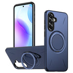 For Samsung Galaxy A27 5G Magnetic Case Rotating Kickstand TPU + PC Phone Cover