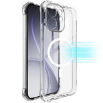 IMAK för Oppo Reno15 F 5G Magnetiskt Skal Airbag Stötsäkert Skydd TPU mobilskal