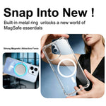 IMAK för Oppo Reno15 F 5G Magnetiskt Skal Airbag Stötsäkert Skydd TPU mobilskal