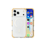 For iPhone 18 Pro / 17 Pro Case Compatible with MagSafe Reinforced Corners TPU + Acrylic + TPE Phone Cover