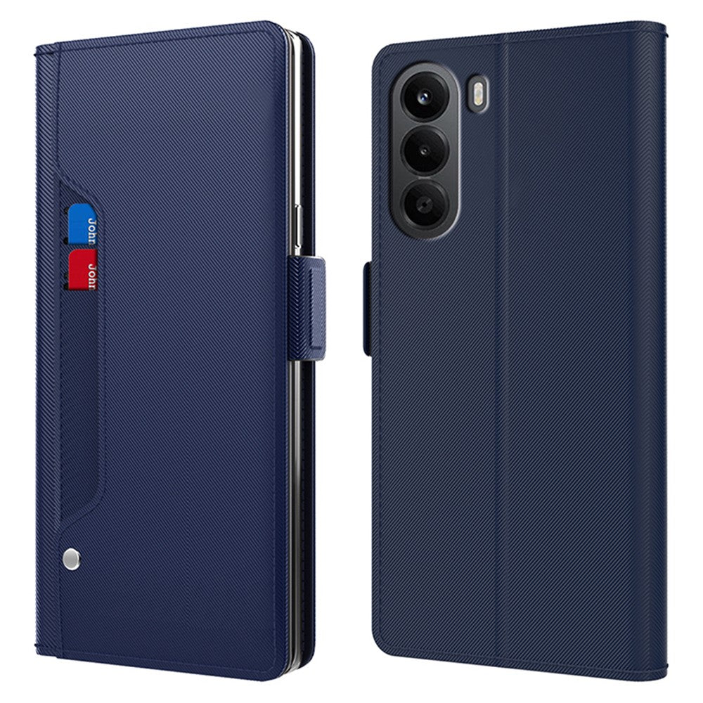 OnePlus Nord CE6 Lite 5G-skal PU+TPU Magnetiskt Flip-fodral med Stativ