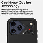 AULUMU A17 for iPhone 17 Pro Max Magnetic Case Biodegradable Vegan Leather + PC Phone Cover