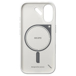 AULUMU A17 til iPhone 17 Magnetisk Cover Biologisk Nedbrydeligt Vegansk Læder + PC Telefoncover