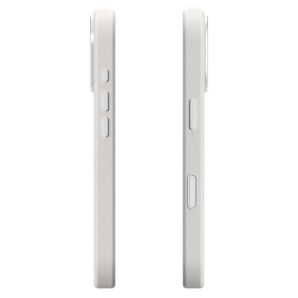 AULUMU A17 til iPhone 17 Magnetisk Cover Biologisk Nedbrydeligt Vegansk Læder + PC Telefoncover