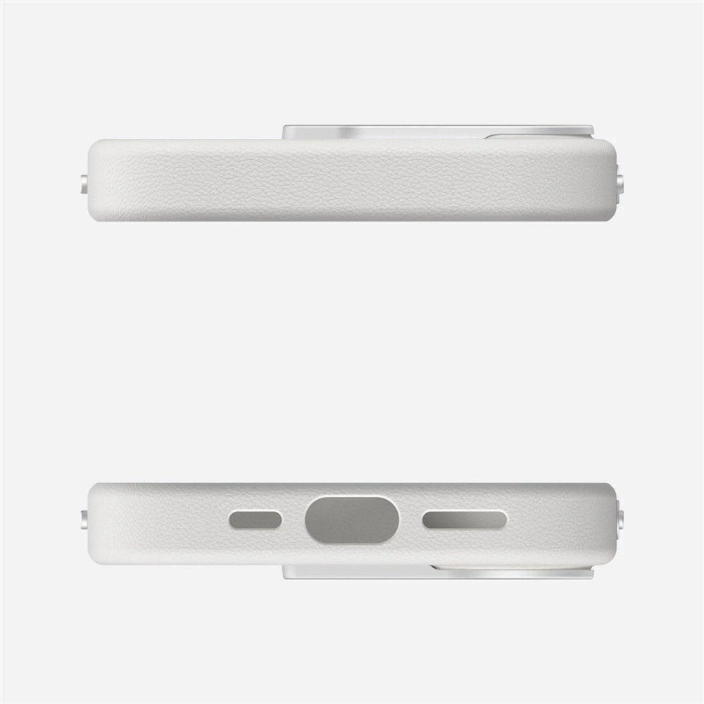 AULUMU A17 til iPhone 17 Magnetisk Cover Biologisk Nedbrydeligt Vegansk Læder + PC Telefoncover