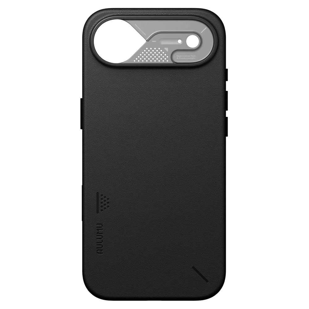 AULUMU A17 for iPhone Air Magnetic Case Biodegradable Vegan Leather + PC Phone Cover