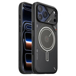 AULUMU A17 For iPhone 17 Pro Max Magnetic Case Superconductive Cooling IMD TPU Phone Cover with Color Changing Indicator
