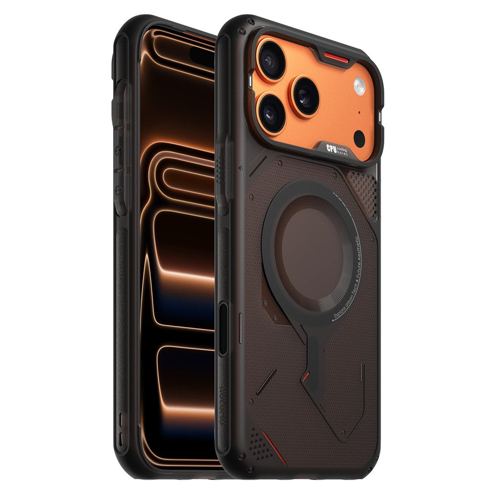 AULUMU A17 For iPhone 17 Pro Magnetic Case Heat Dissipation TPU Phone Cover