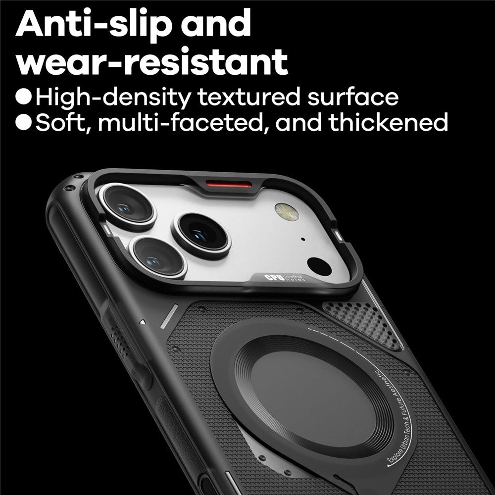 AULUMU A17 For iPhone 17 Pro Magnetic Case Heat Dissipation TPU Phone Cover